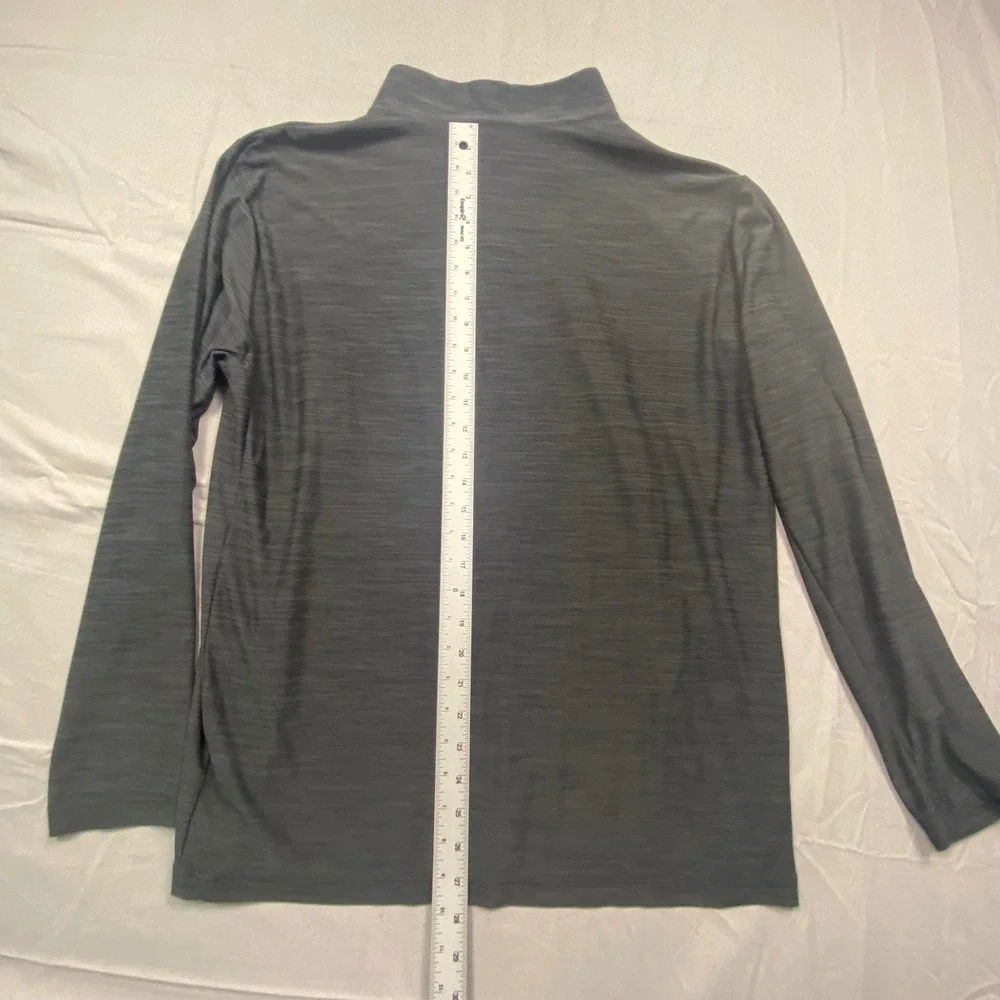 Nike Dri-FIT Quarter Zip Pullover Mens XL Gray Heather Athletic Golf Running